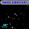 2MASS J20423192+1109401