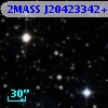 2MASS J20423342+2833098