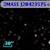 2MASS J20423575+3758259