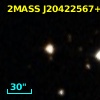 2MASS J20422567+4212416