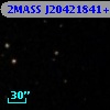 2MASS J20421841+4225349