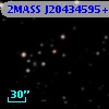 2MASS J20434595+1114308