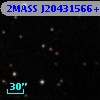 2MASS J20431566+4044280