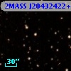 2MASS J20432422+5610131