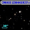 2MASS J20441927+1136465