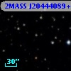 2MASS J20444089+4504493