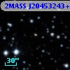 2MASS J20453243+2031132