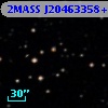 2MASS J20463358+0022503