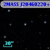 2MASS J20460220+7605205