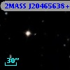 2MASS J20465638+8255306
