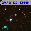 2MASS J20482449+4210543