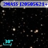 2MASS J20505621+5328098
