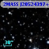 2MASS J20524397+3008228