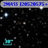 2MASS J20520575+3757511