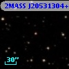 2MASS J20531304+1439362