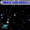 2MASS J20570431+2520385