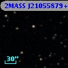 2MASS J21055879+1620003
