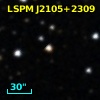 2MASS J21055604+2309450