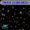 2MASS J21053033+3614539