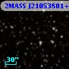 2MASS J21053801+3653404