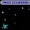 2MASS J21104350+1038324