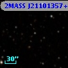 2MASS J21101357+4955566