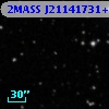 2MASS J21141731+6541233