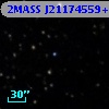 2MASS J21174559+6142498