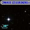 2MASS J21183691+6708374