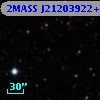 2MASS J21203922+4609198