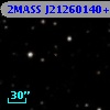 2MASS J21260140+1305523
