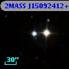 2MASS J15092412+6639346