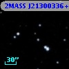 2MASS J21300336+1053054