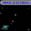 2MASS J21525631+0242023