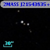 2MASS J21543835+0203183