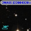 2MASS J22004320+1354434