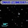 2MASS J22002587+3155216