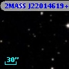 2MASS J22014619+2131598