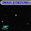 2MASS J22025703+0830522