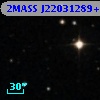 2MASS J22031289+1929373