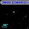 2MASS J22034212+3156508