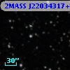 2MASS J22034317+6530592