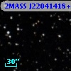 2MASS J22041418+4446423