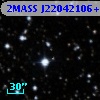 2MASS J22042106+5400238