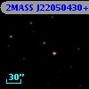 2MASS J22050430+0741395