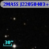 2MASS J22050403+2007287
