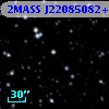 2MASS J22085082+4616152