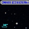 2MASS J22112570+0223509