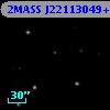 2MASS J22113049+0743326