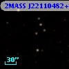 2MASS J22110482+2152255
